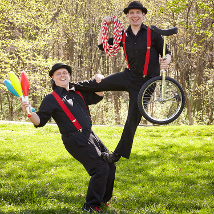 OMG Josh & Mazing Matthias, circus performer st louis