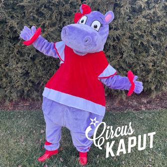Hippo Character Visit